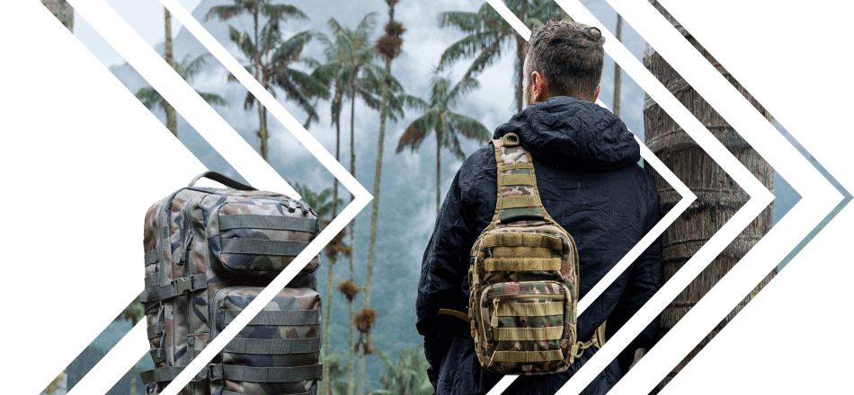 Entdecke MOLLE-Systeme & Taschen
