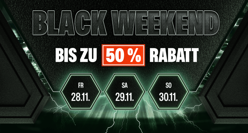BLACK WEEKEND 2025 im bw-online-shop